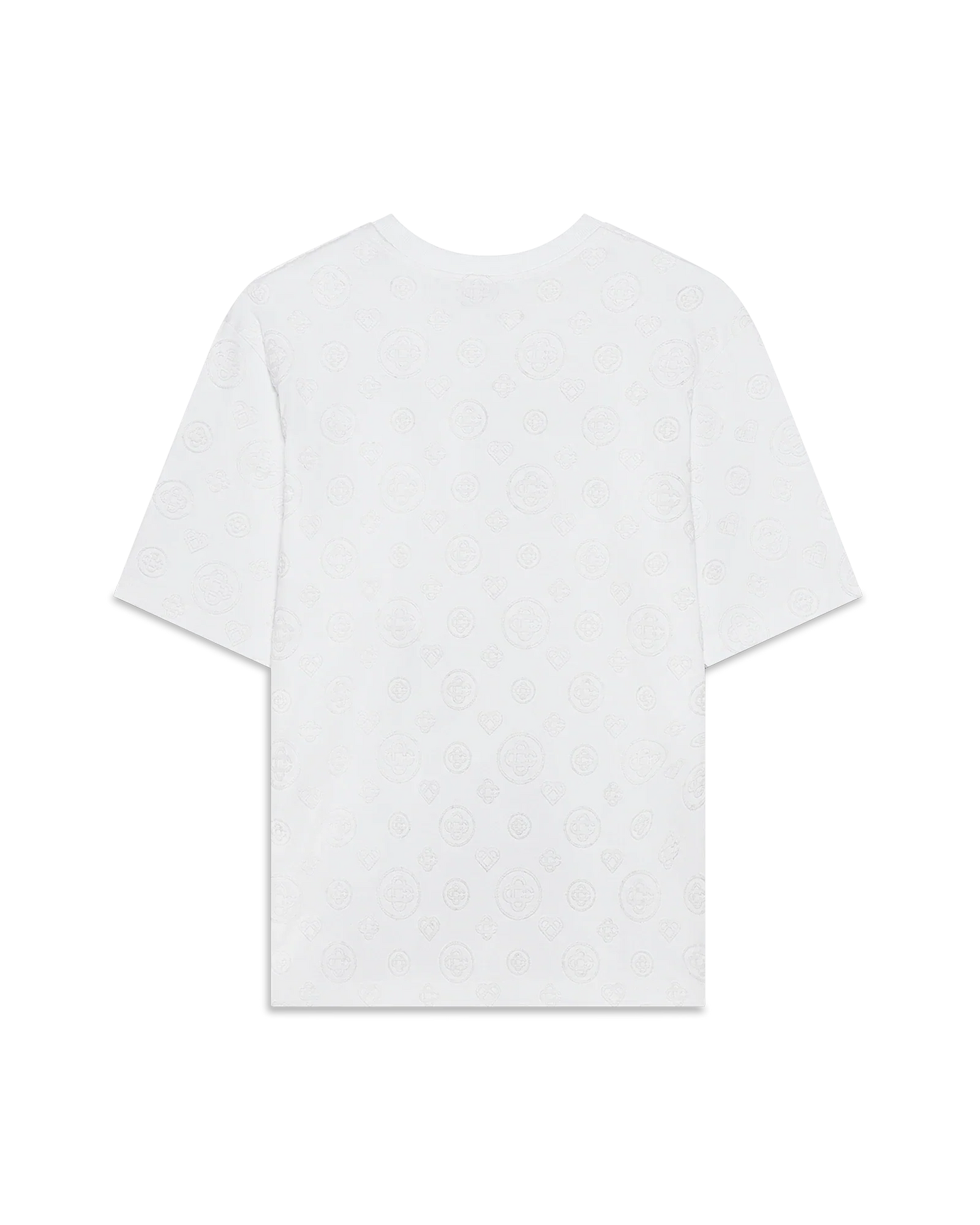 Applique Monogram Oversized Short Sleeve T-Shirt