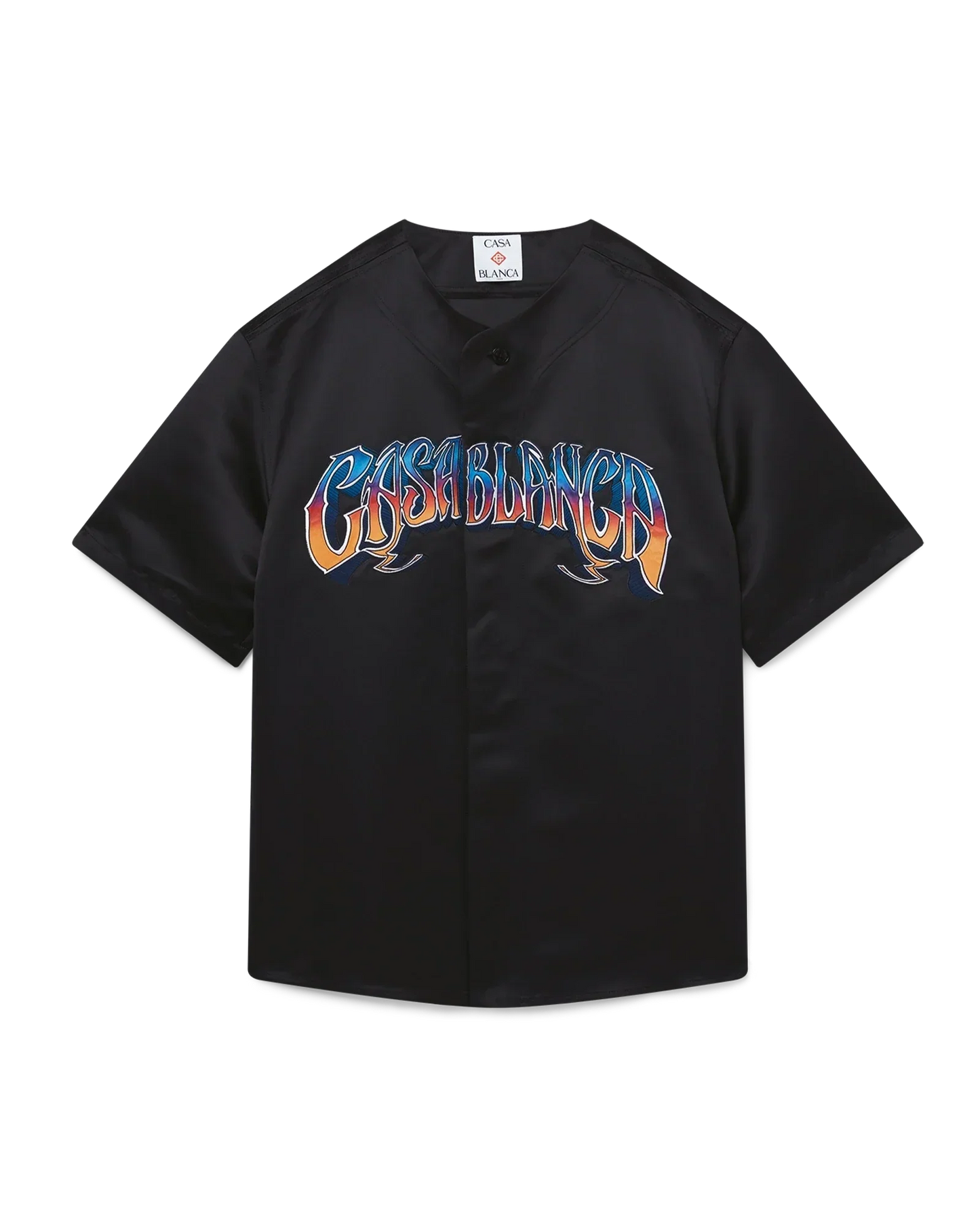 Gothic Baseball Short Sleeve Shirt